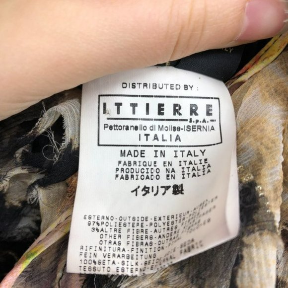 Just Cavalli Roberto black silk corset off shoulder Boa Scarf ruffle  neck Dress - Picture 5 of 13